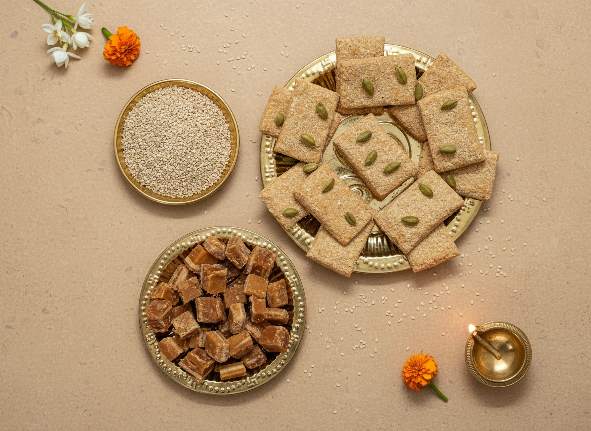 Classic Crisp – Pure Sesame & Jaggery Delight